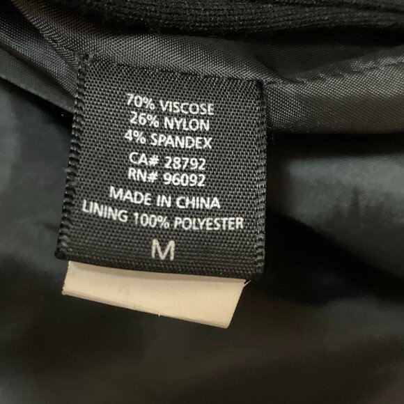 Willi Smith Cropped Jacket Black size Medium - Picture 3 of 11